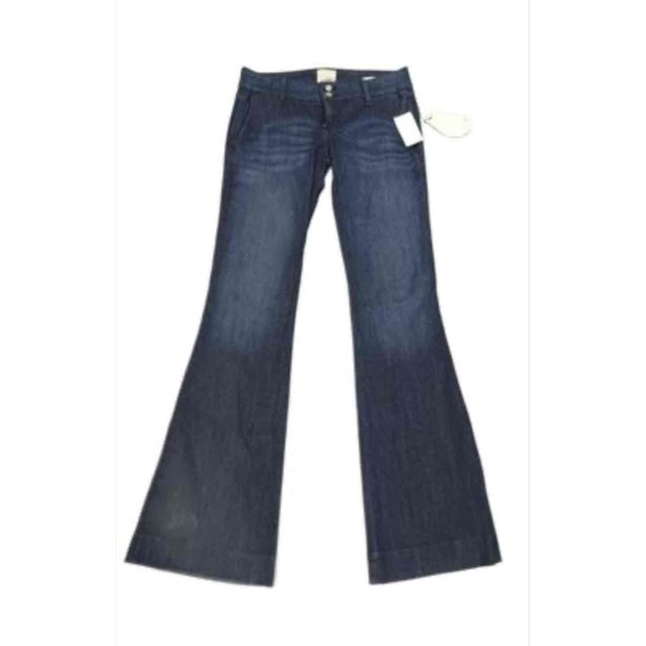 Dylan George Dark Blue‎ Straight Fit 5Pocket Style Metal Button Jeans Size 28 - Picture 3 of 8